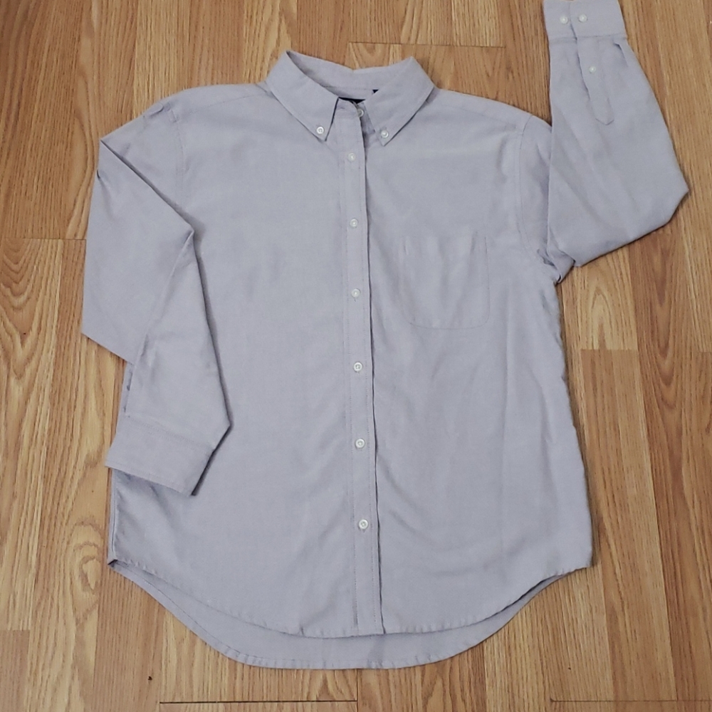 C.B. Casual Lavender Long Sleeve Button Down Shirt